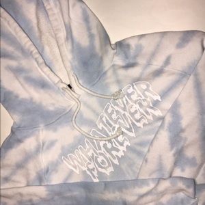 CROP WHATEVER FOREVER HOODIE FOR WOMEN OR TEEN
